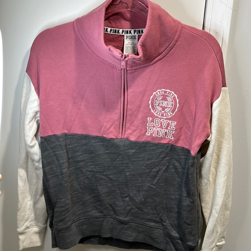 Ink victoria secret half zip